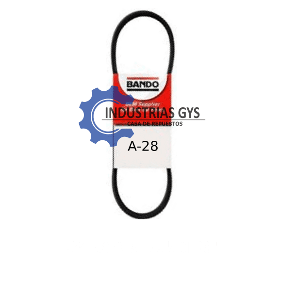 CORREA LIZA DE 1/2 X 28"