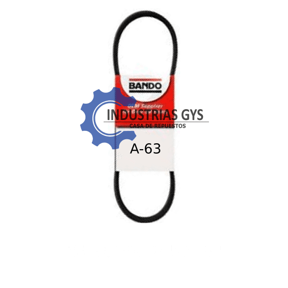 CORREA LIZA DE 1/2 X 63"