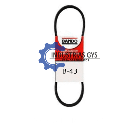 CORREA LIZA DE 5/8 X 43"