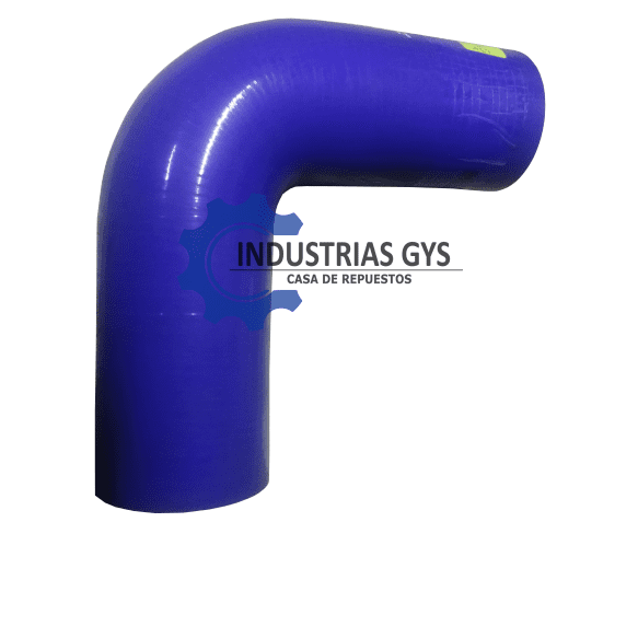 MANGUERA DE SILICONA CODO DE 2 X 12